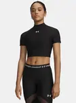 Under Armour HeatGear Crop Mock SS triko