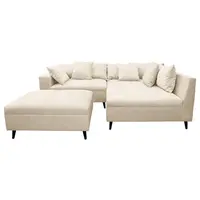 MID.YOU ROHOVÁ SEDAČKA, textil, béžová