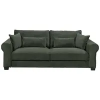 MID.YOU ROZKLÁDACÍ POHOVKA, textil, tmavě zelená