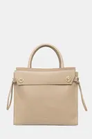 Kožená kabelka Guess BIANCA hnědá barva, HWBIAA L5117