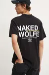 Bavlněné tričko Naked Wolfe