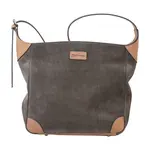 Bushman Dámska kožená kabelka Carara, hnedá UNI