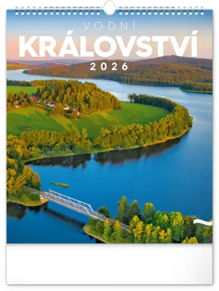 Vodní království 2026 - nástěnný kalendář (poškozená)
