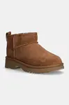 Dětské semišové sněhule UGG KIDS CLASSIC ULTRA MINI NEW HEIGHTS