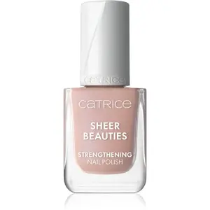 Catrice Sheer Beauties Strengthening Nail Polish posilňujúci lak na nechty odtieň 060 Nudie Beautie 10.5 ml