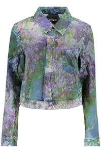 Dámská modrá džínová bunda Desigual