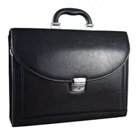 Pánska aktovka REAbags 9004-TR Čierna/nikel