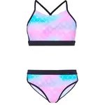 AQUOS HEPIA Dievčenské športové dvojdielne plavky, ružová, veľkosť 164-170