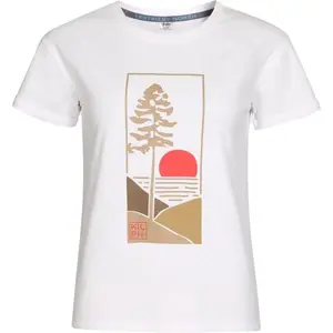 KILPI PROLIX Dámské bavlněné tričko, bílá, velikost