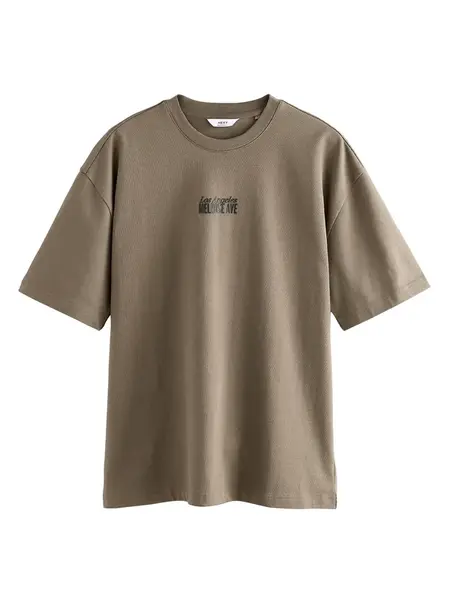 Next Tričko  tmavošedá