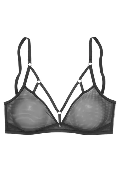 LASCANA Podprsenka  čierna