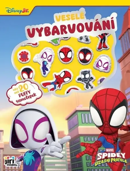Veselé vybarvování se super samolepkami Spidey - -