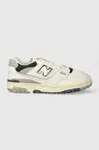 Kožené tenisky New Balance BB550VGB bílá barva, BB550VGB