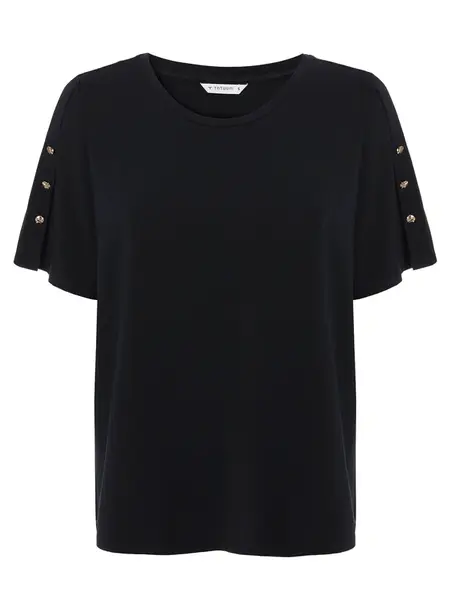TATUUM Blúzka  čierna