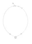 Guess Oceľový náhrdelník s perleťou G Talisman JUBN06207JWRHT/U
