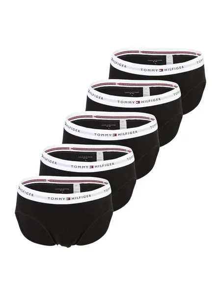 Tommy Hilfiger Underwear Nohavičky  sivá / červená / čierna / biela