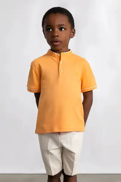 Dětské šortky s příměsí lnu Mayoral