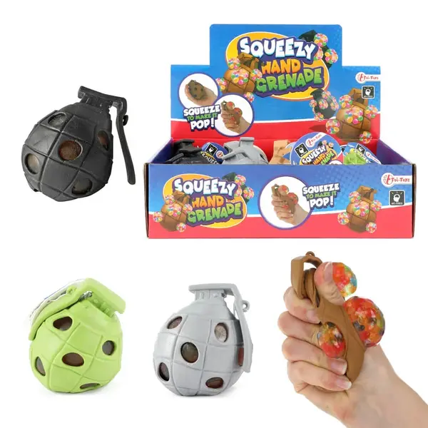 Antistres granát stláčacia loptička 2ks-Toi Toys
