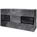 Komoda Baros 26  2d3d Tmavý betón