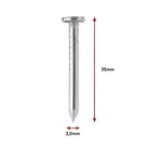 Pozinkované Lepenkové Klince 3,0×35 mm