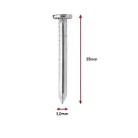 Pozinkované Lepenkové Klince 3,0×35 mm