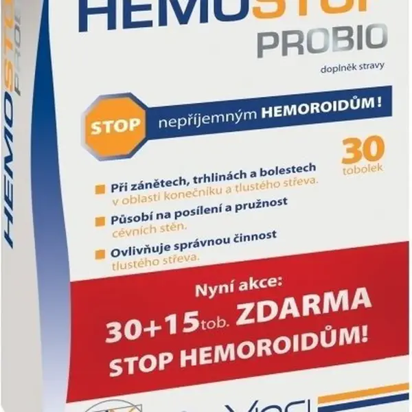 HEMOSTOP Probio MAX Da Vinci Academia 45 tobolek