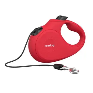Reedog Senza Basic samonavíjecí vodítko M 20kg / 5m lanko / červené | P40159