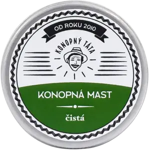 KONOPNÝ TÁTA Cestovní Konopná mast čistá 15 ml
