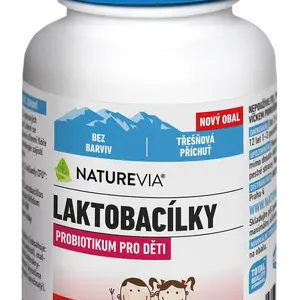 NATUREVIA Laktobacílky třešňové 66 pastilek