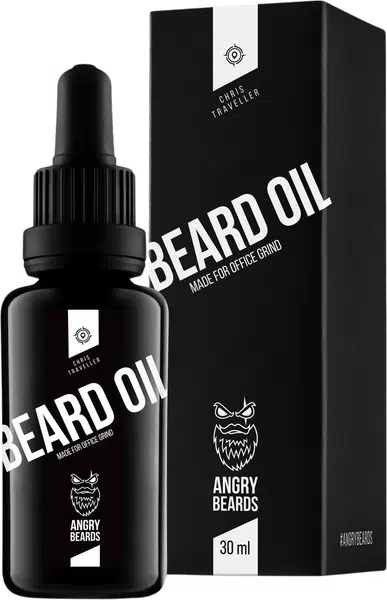 ANGRY BEARDS Beard Oil Olej na vousy Christopher the Traveller 30 ml