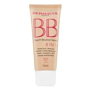 Dermacol BB Beauty Balance Cream 8in1 BB krém pro sjednocenou a rozjasněnou pleť Sand 30 ml