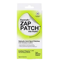CARBON THEORY Náplasti na akné Supacylic Zap Patch PINPOINT 40 ks