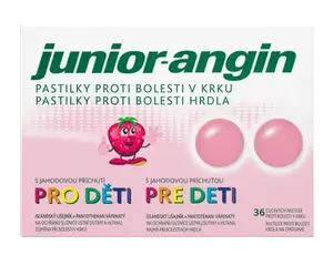 JUNIOR-ANGIN pastilky pro děti 36 pastilek