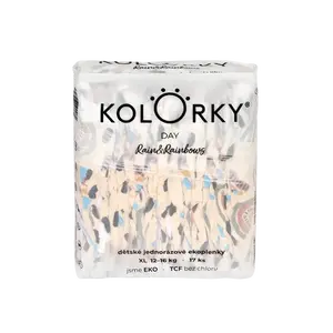 KOLORKY DAY Déšť a duhy vel. XL (12-16 kg) 17 ks