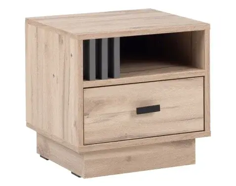 Noční stolek Ancona, dub estana/antracit