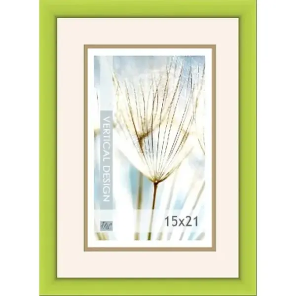 Fotorámeček Giulia 15x21 cm, zelený
