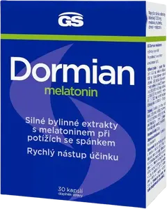 GS DORMIAN  GS Dormian melatonin 30 kapslí