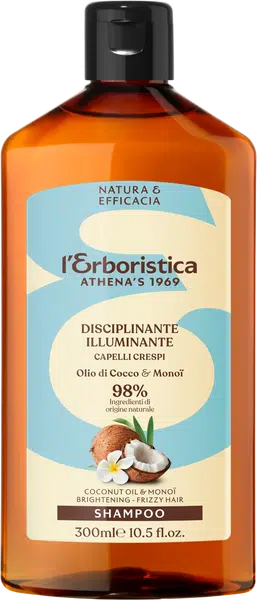 ERBORISTICA Šampon hydratační a rozzařující s kokosovým olejem a monoi 300 ml