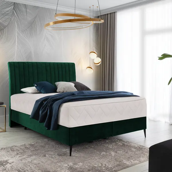 Boxspring Blanca Rozměr: 180 x 200 cm, látka: Lukso 35
