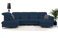 Sedací souprava Giovani do U - látka Urban Provedení: Pravá U, Nožičky: Nožičky kovové - černé, látka: Urban 13