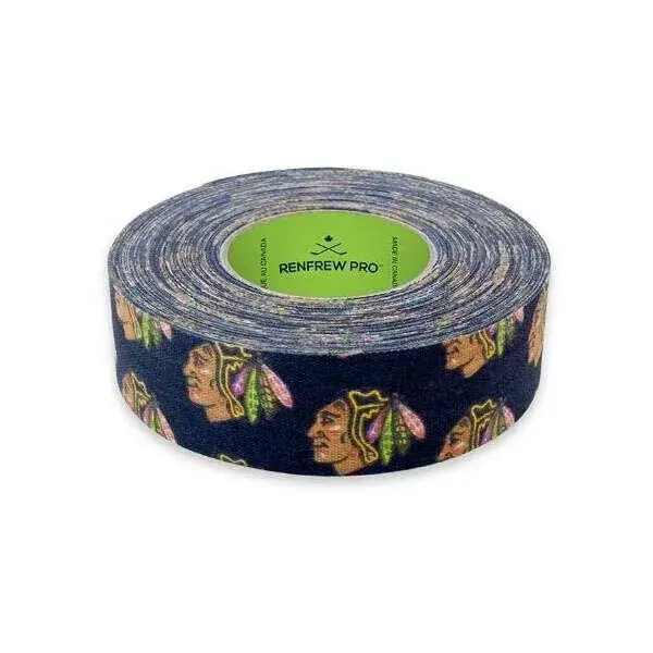 RENFREW NHL TAPE CHICAGO BLACKHAWKS Páska, černá, velikost