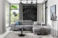 Sedací souprava Ricardo Provedení: Pravá varianta, látka: Monolith 84