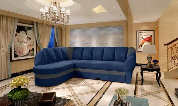 Sedací souprava Benano Provedení: Levá varianta, látka: Kronos 09/ Paros 06