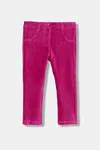 Dětské legíny United Colors of Benetton růžová barva, 4DZBGE00L