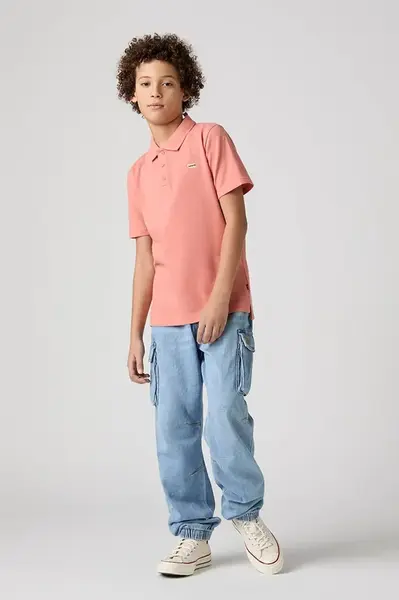 Dětské rifle Levi's DENIM PARACHUTE CARGO PANTS 9EM376