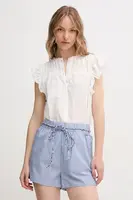 Košile Pepe Jeans DIALLO dámská, bílá barva, regular, PL305028