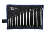 BGS technic Klíče očkové „trháky“, vel. 6-32 mm, kované za studena, sada 12 ks v obalu - BGS 30200