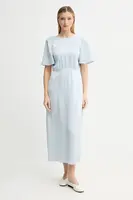 Šaty Samsoe Samsoe SALUCINDY modrá barva, maxi, F25100014