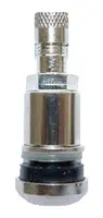 Ferdus Bezdušový ventil TR525 MS, černý nikl, otvor v disku 11,5 mm, délka ventilu 42 mm - 1 kus Varianta: hliník. otvor v ráfku 11.5 mm. délka 42 mm…