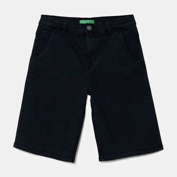 Dětské kraťasy United Colors of Benetton tmavomodrá barva, nastavitelný pas, 4QNJC903Q